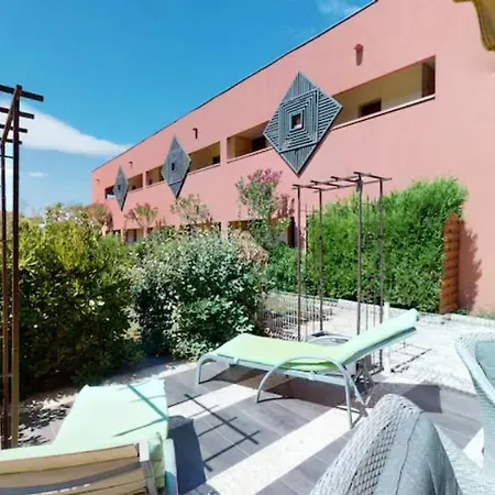 Rez De Jardin 4 Couchages Avec Piscine * 아그